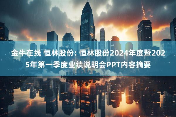 金牛在线 恒林股份: 恒林股份2024年度暨2025年第一季度业绩说明会PPT内容摘要