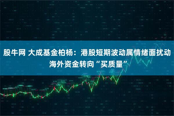 股牛网 大成基金柏杨：港股短期波动属情绪面扰动 海外资金转向“买质量”